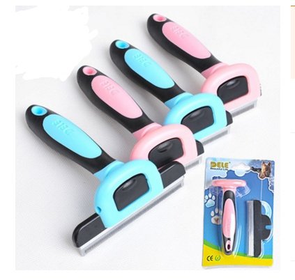 PawEase™ Pet Hair Removal Comb – Gentle Deshedding Grooming Tool