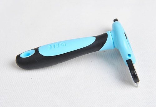 PawEase™ Pet Hair Removal Comb – Gentle Deshedding Grooming Tool - Image 8