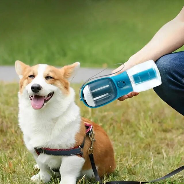 PawEase™ 3-in-1 Dog Water & Waste Bottle