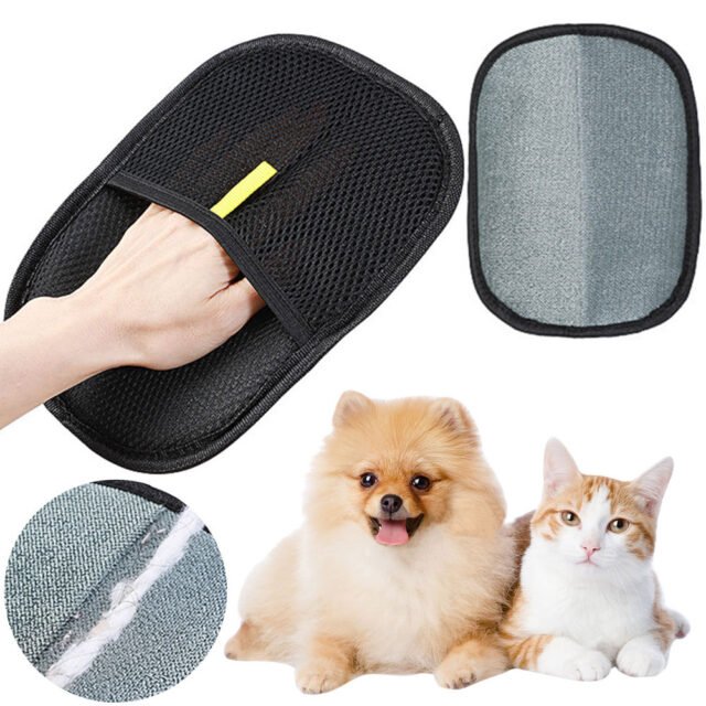 PawEase Deshed Mitt™ – Pet Hair Remover & Grooming Glove